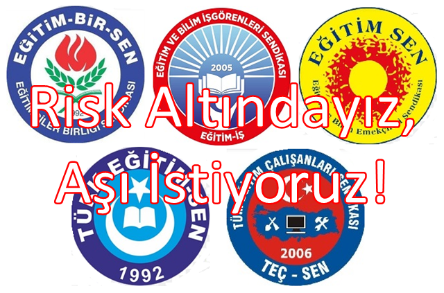 Risk Altındayız, Aşı İstiyoruz!