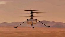 Nasa Helikopteri Mars’ta Uçuruldu