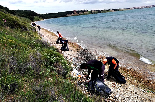 Çamlık Piknik Alanı ve Sahili Temizlendi