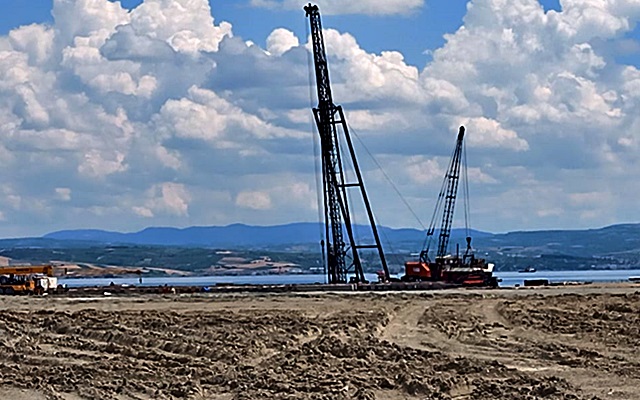 Gelibolu Yeni Feribot İskelesi’nde Son Durum