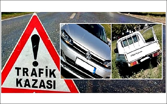 Gelibolu’da Maddi Hasarlı Trafik Kazası