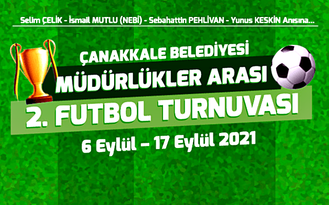 Çanakkale Belediyesi Futbol Turnuvası