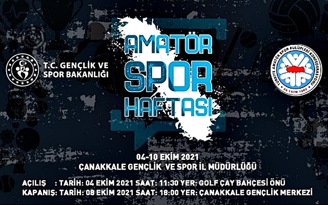 Amatör Spor Haftası Etkinlikleri