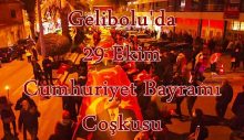 Gelibolu’da 29 Ekim Cumhuriyet Bayramı Coşkusu