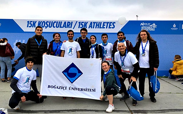 Boğaziçililer İstanbul Maratonu’nda Koştu