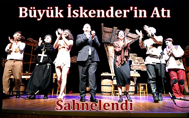 Büyük İskender’in Atı Sahnelendi