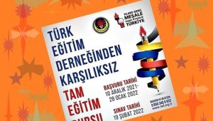 Türk Eğitim Derneği Burs Başvuruları Başladı