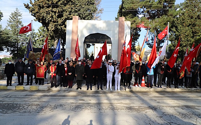 Gelibolu’da 18 Mart Şehitleri Anma Günü Töreni
