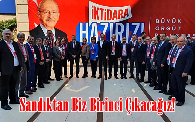 Sandıktan Biz Birinci Çıkacağız!