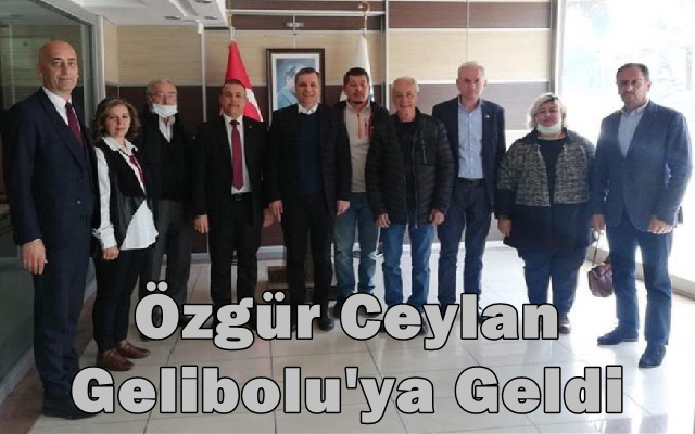 Özgür Ceylan Gelibolu’ya Geldi