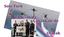 Solo Türk 23 Nisan’da Çanakkale’de Uçacak