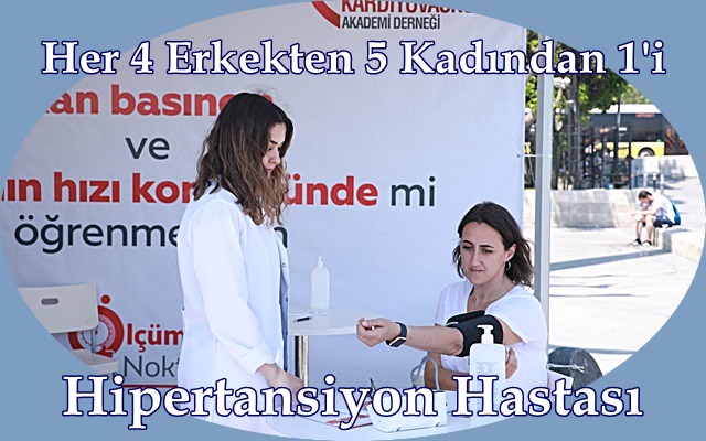 Her 4 Erkekten 5 Kadından 1’i Hipertansiyon Hastası