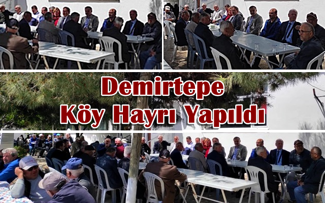 Demirtepe Köy Hayrı Yapıldı