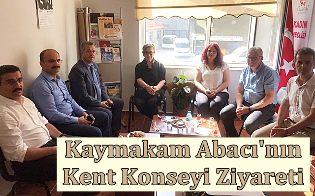 Kaymakam Abacı’nın Kent Konseyi Ziyareti