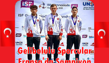 Gelibolulu Sporcular Fransa’da Şampiyon