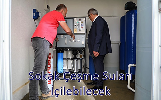 Sokak Çeşme Suları İçilebilecek