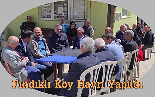 Fındıklı Köy Hayrı Yapıldı