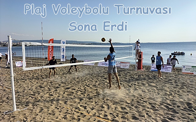 Plaj Voleybolu Turnuvası Sona Erdi