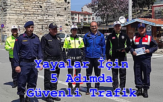 Yayalar İçin 5 Adımda Güvenli Trafik