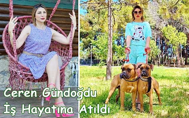 Ceren Gündoğdu İş Hayatına Atıldı