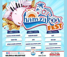 HamzakoyFest’te Yerel Gruplar Sahne Alacak
