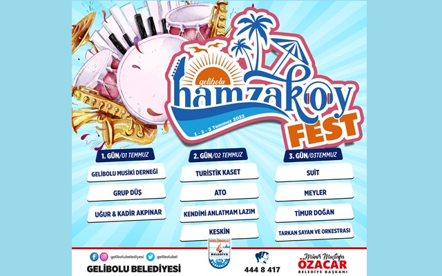 HamzakoyFest’te Yerel Gruplar Sahne Alacak