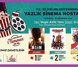 Silivri’de Yazlık Sinema Keyfi Başlıyor