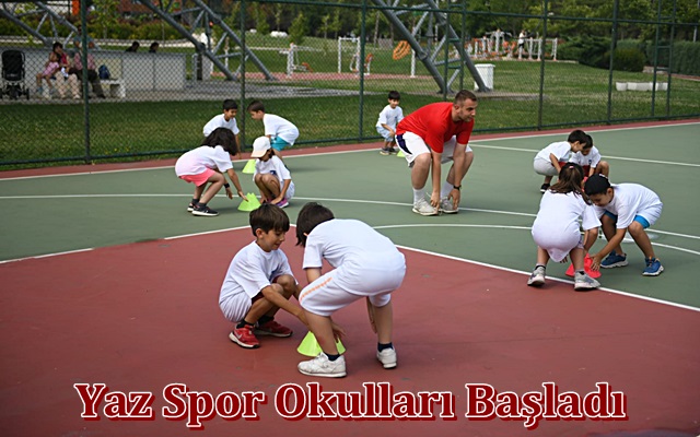 Yaz Spor Okulları Başladı