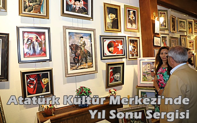 Atatürk Kültür Merkezi’nde Yıl Sonu Sergisi