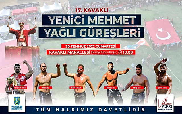 Silivri’de Yağlı Güreş Heyecanı Başladı