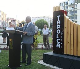 Çanakkale’de Tapolca Parkı Açıldı