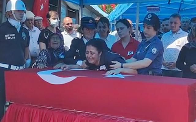 Şehit Polis Yahya Ergin Toprağa Verildi