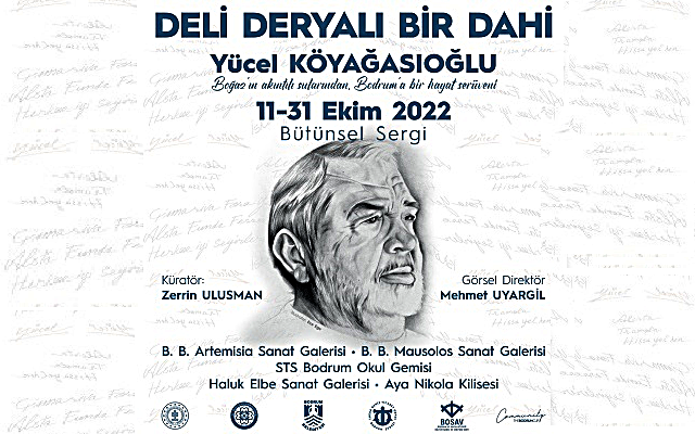 “Deli Deryalı Bir Dahi” Sergisi The Bodrum Cup’ta