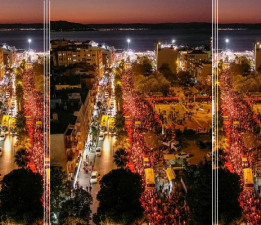 Çanakkale’de 29 Ekim Fener Alayı Coşkusu