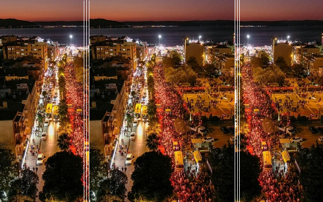 Çanakkale’de 29 Ekim Fener Alayı Coşkusu