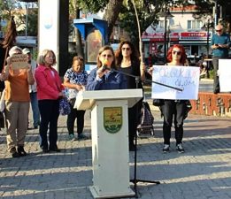 Gelibolulu Kadınlardan “Mahsa Amini” Basın Açıklaması