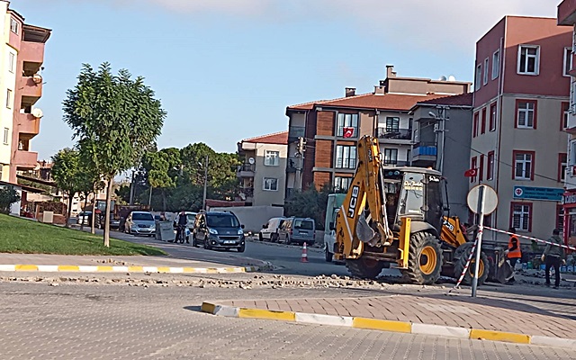 Gelibolu’da Doğal Gaz Çalışması Devam Ediyor