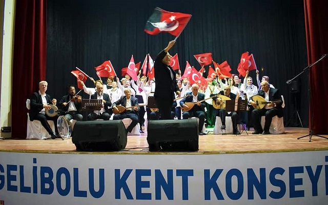 Gelibolu Kent Konseyi THM Korosu’ndan Konser