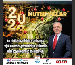Mustafa Özacar’ın Yeni Yıl Mesajı