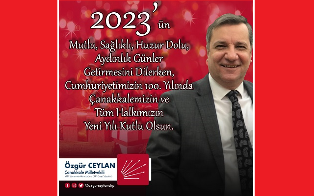 Özgür Ceylan Yeni Yıl Mesajı