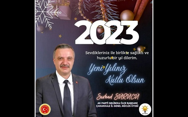 Serhad Sürücü’nün Yeni Yıl Mesajı