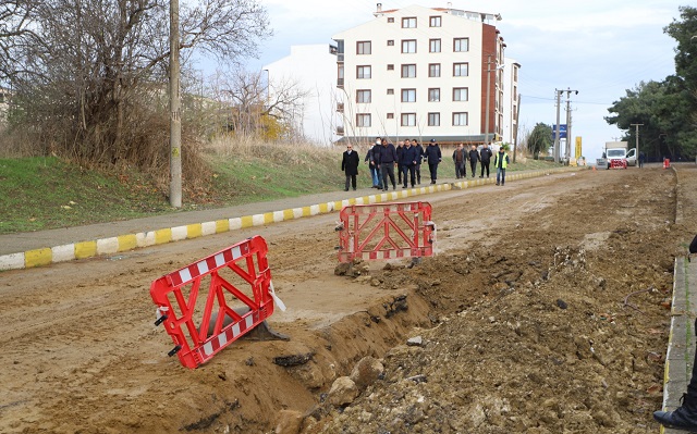 Gelibolu’da Doğal Gaz Çalışmaları Devam Ediyor