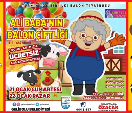 Çocuklara Karne Hediyesi “Ali Babanın Balon Çiftliği”