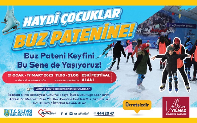 Silivrili Öğrencilerin Buz Pateni Heyecanı Başlıyor