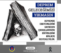 Deprem Geleceğimizi Yıkmasın Kampanyası