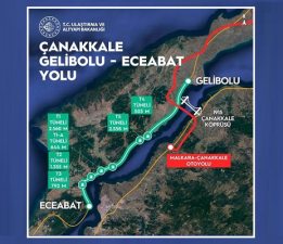 Gelibolu – Eceabat Tünelleri Açıldı