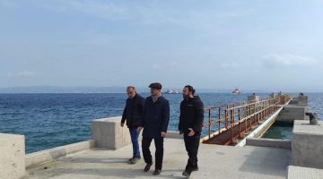 Feribot Terminalinde Çalışmalar Sürüyor