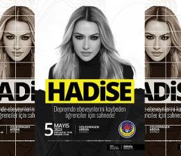 Hadise Depremzede Çocuklar İçin Söyleyecek