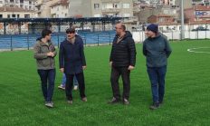 Kaymakam Abacı Spor Tesislerini İnceledi