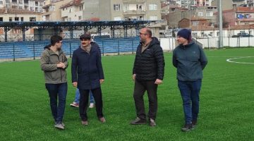 Kaymakam Abacı Spor Tesislerini İnceledi